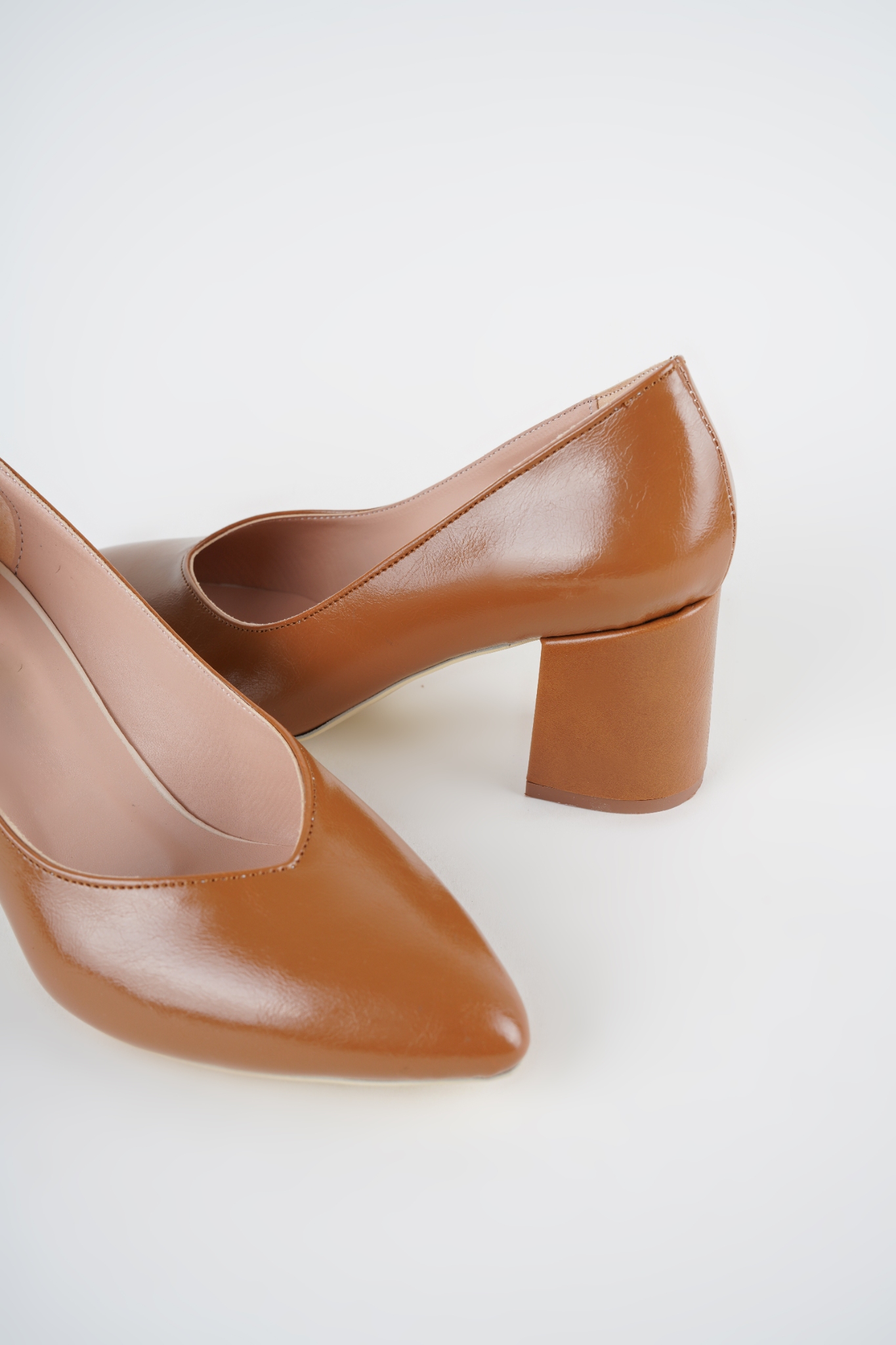 Millie Taba Kısa Topuklu Stiletto Millie Taba Kısa Topuklu Stiletto