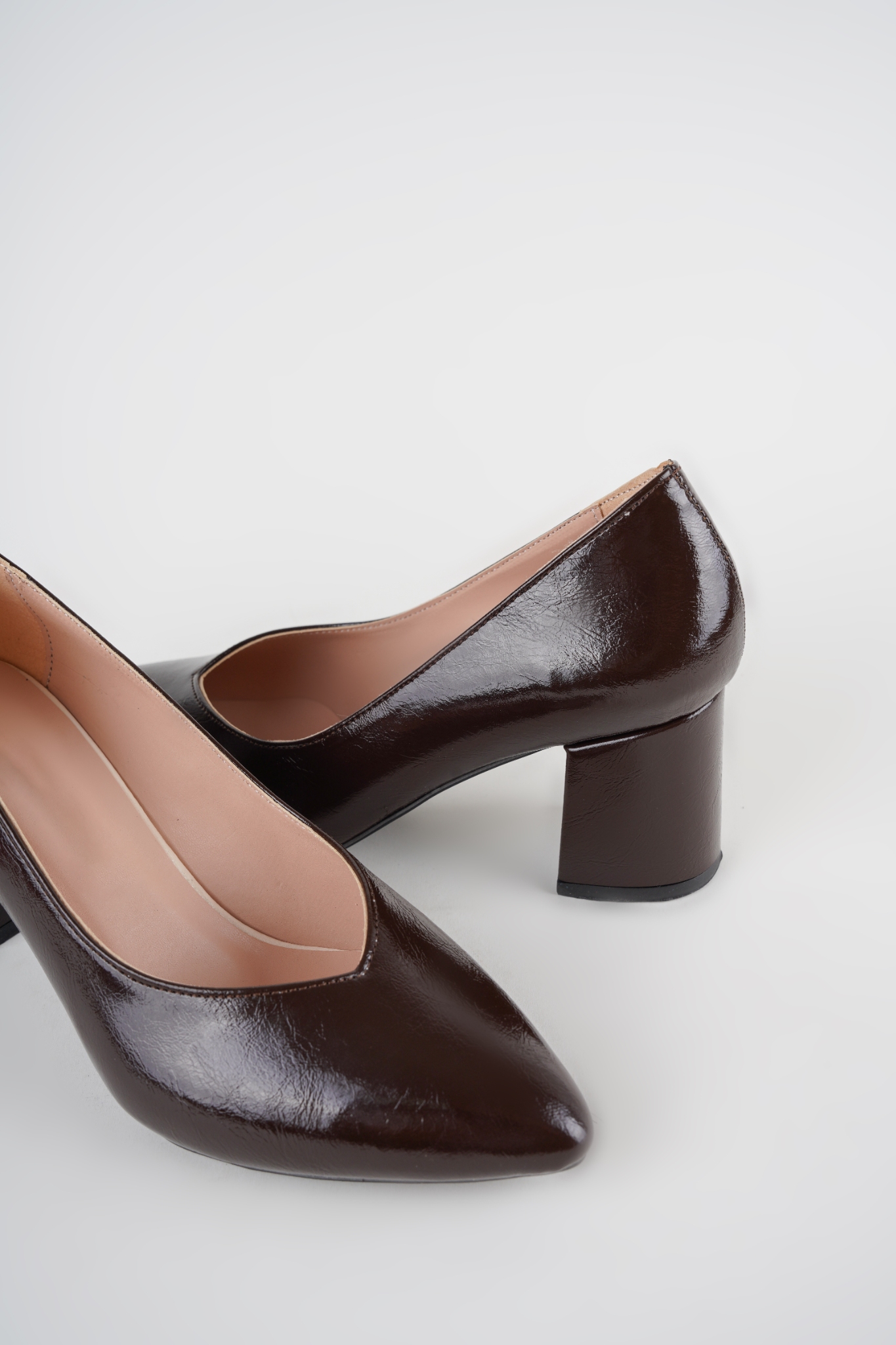 Millie Kahve Kısa Topuklu Stiletto Millie Kahve Kısa Topuklu Stiletto