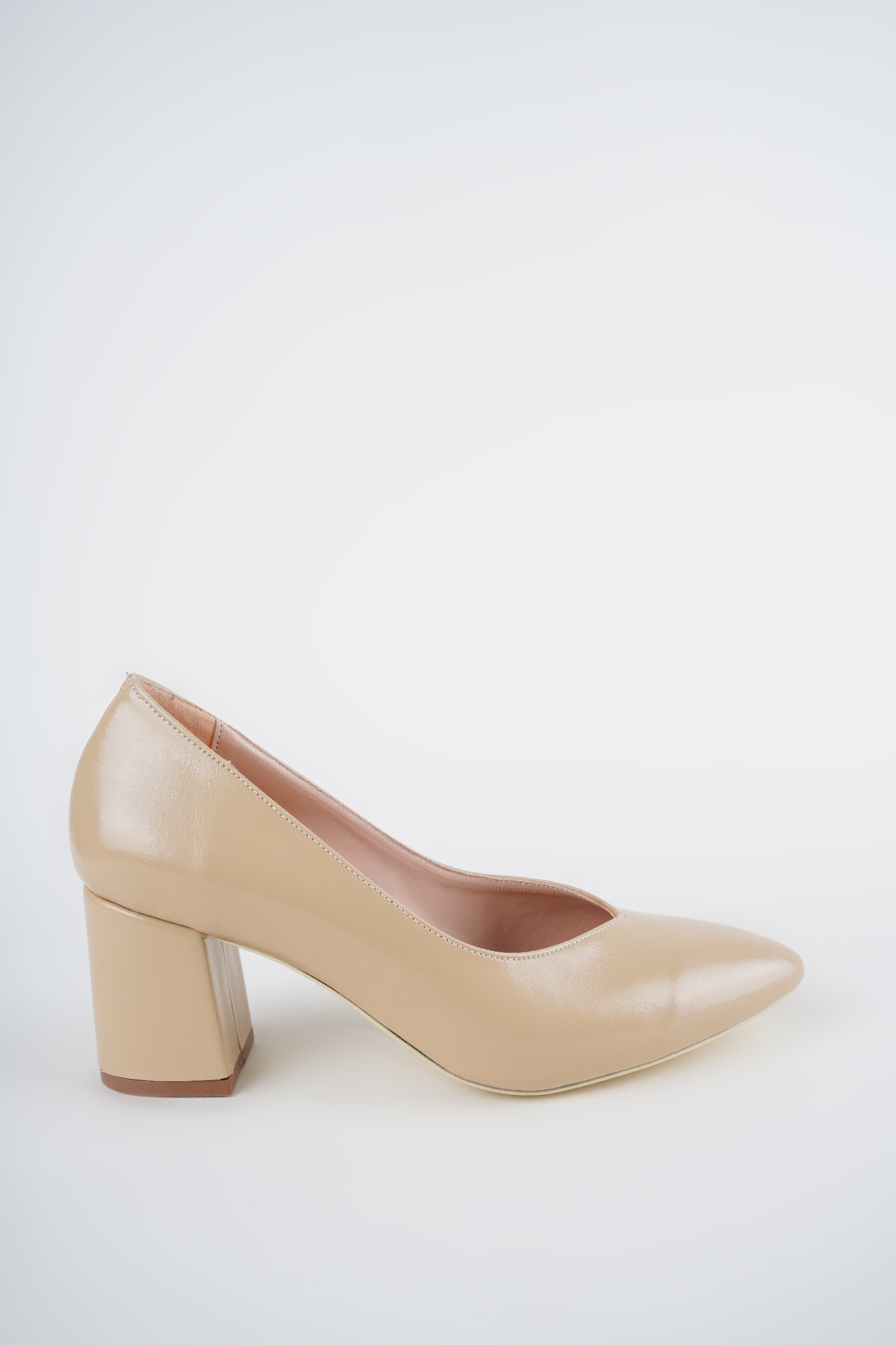 Millie Bej Kısa Topuklu Stiletto Millie Bej Kısa Topuklu Stiletto