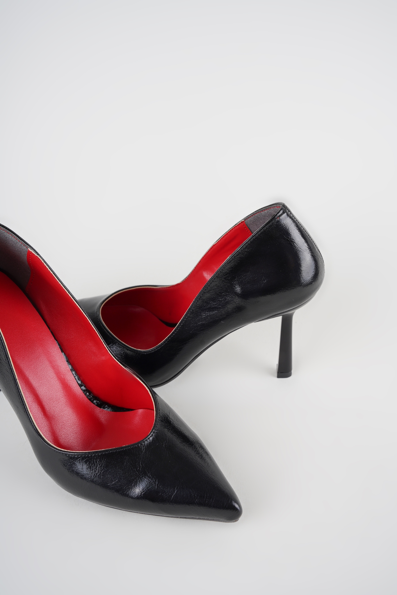 Elina Kırışık Deri Topuklu Stiletto Elina Kırışık Deri Topuklu Stiletto